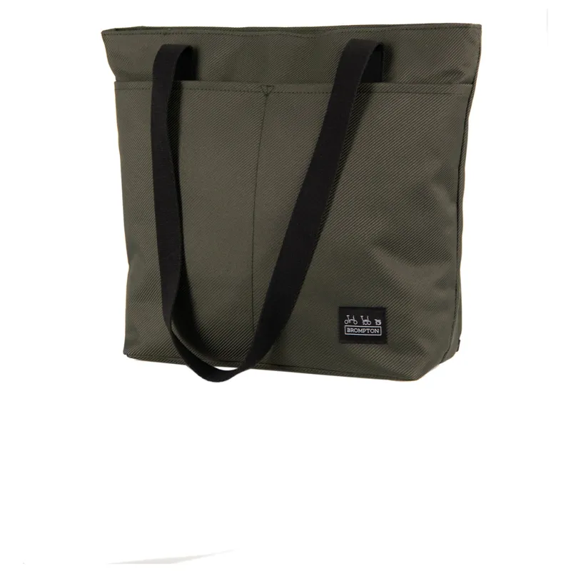 Brompton  Borough Tote Bag Small in Olive-6